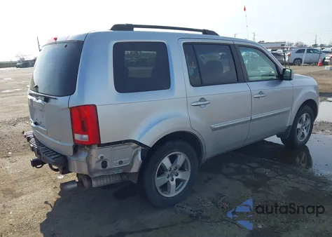2010 Honda Pilot Ex-L из США, поврежденный, VIN 5FNYF4H5XAB006612